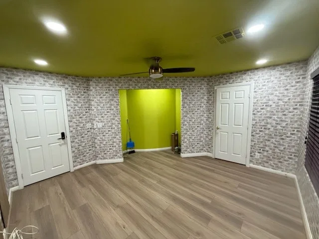 Wallpaper installation project in the greater Providence area