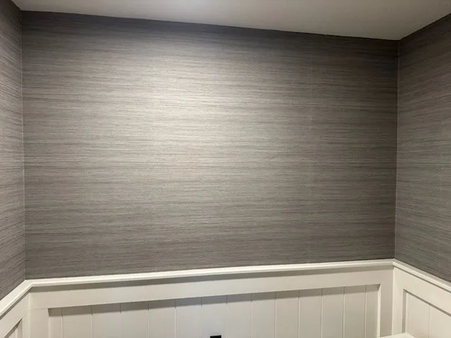 Wallpaper installation project in Cranston